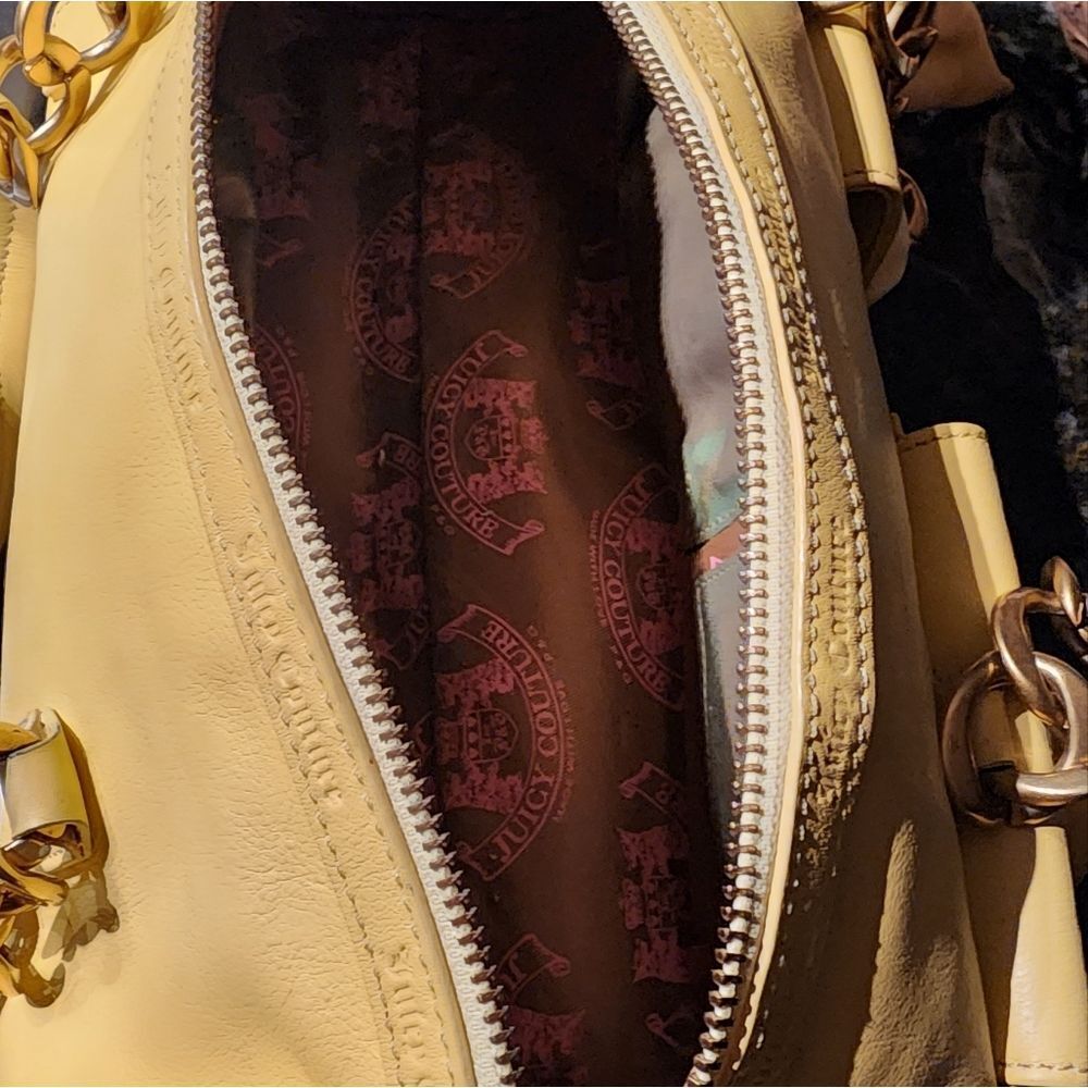 RARE Yellow Leather OG Juicy Barrel Bag!! FLAWLESS!! Large - Picture 4 of 16